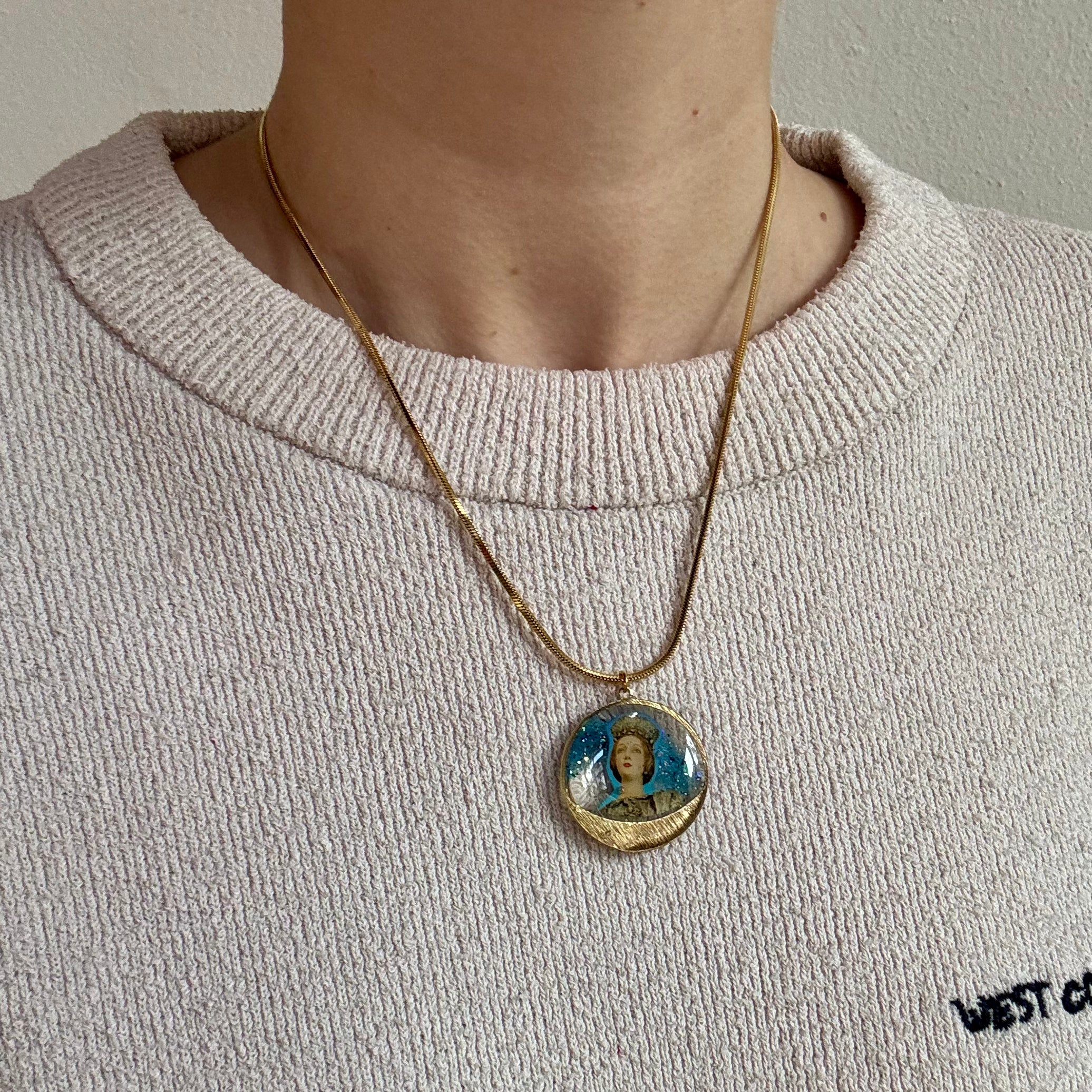 Collana con ciondolo - Patrona Di Savoca