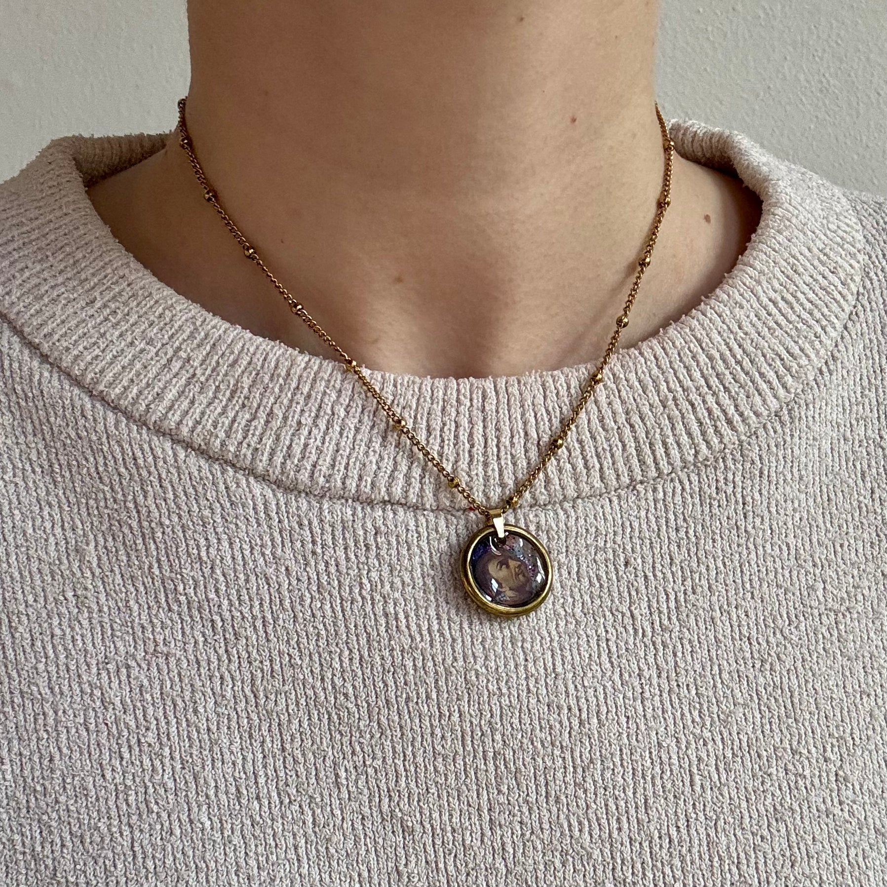 Collana con ciondolo - Carlo Borromeo