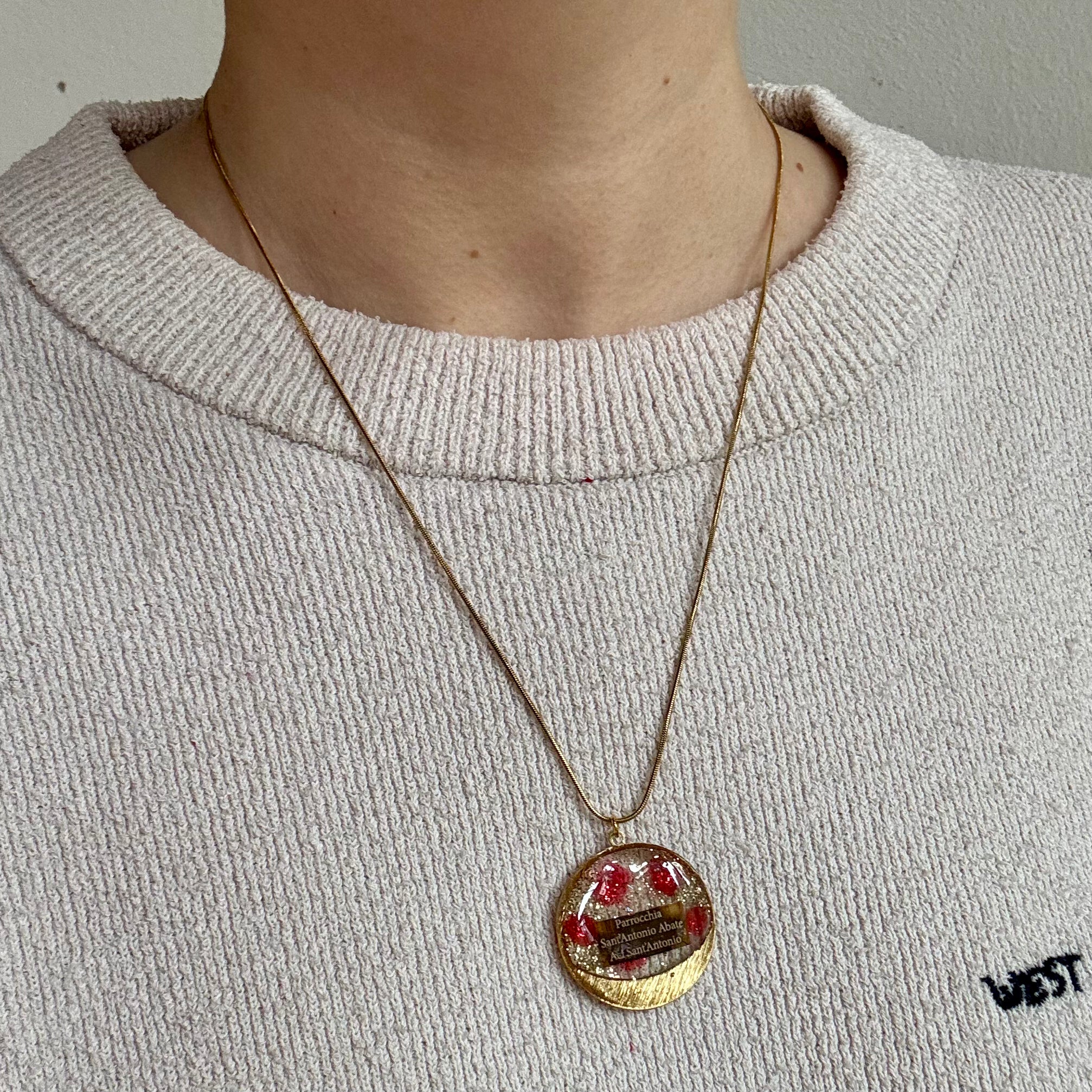 Collana con ciondolo - Parrocchia Sant'Antonio Abate