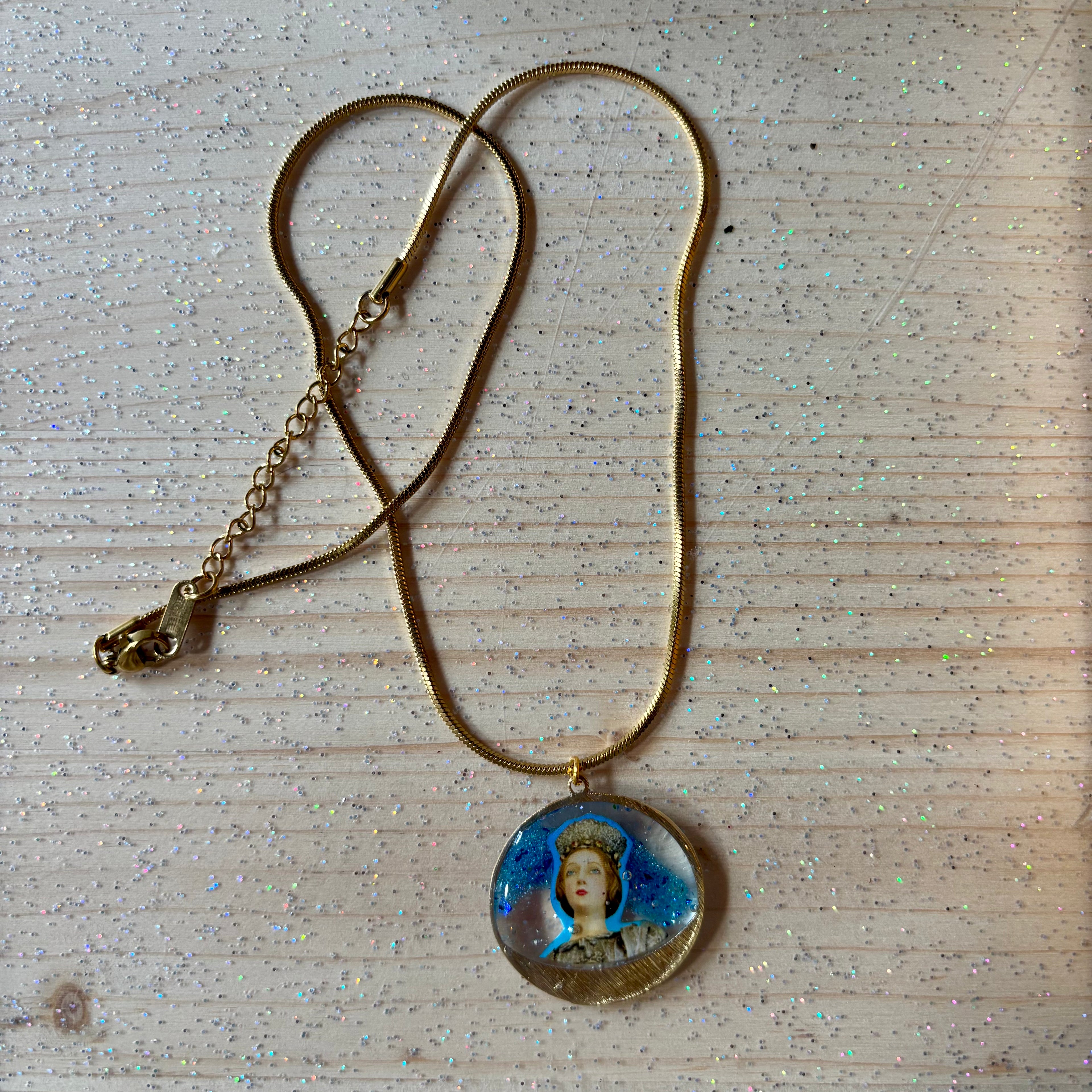 Collana con ciondolo - Patrona Di Savoca