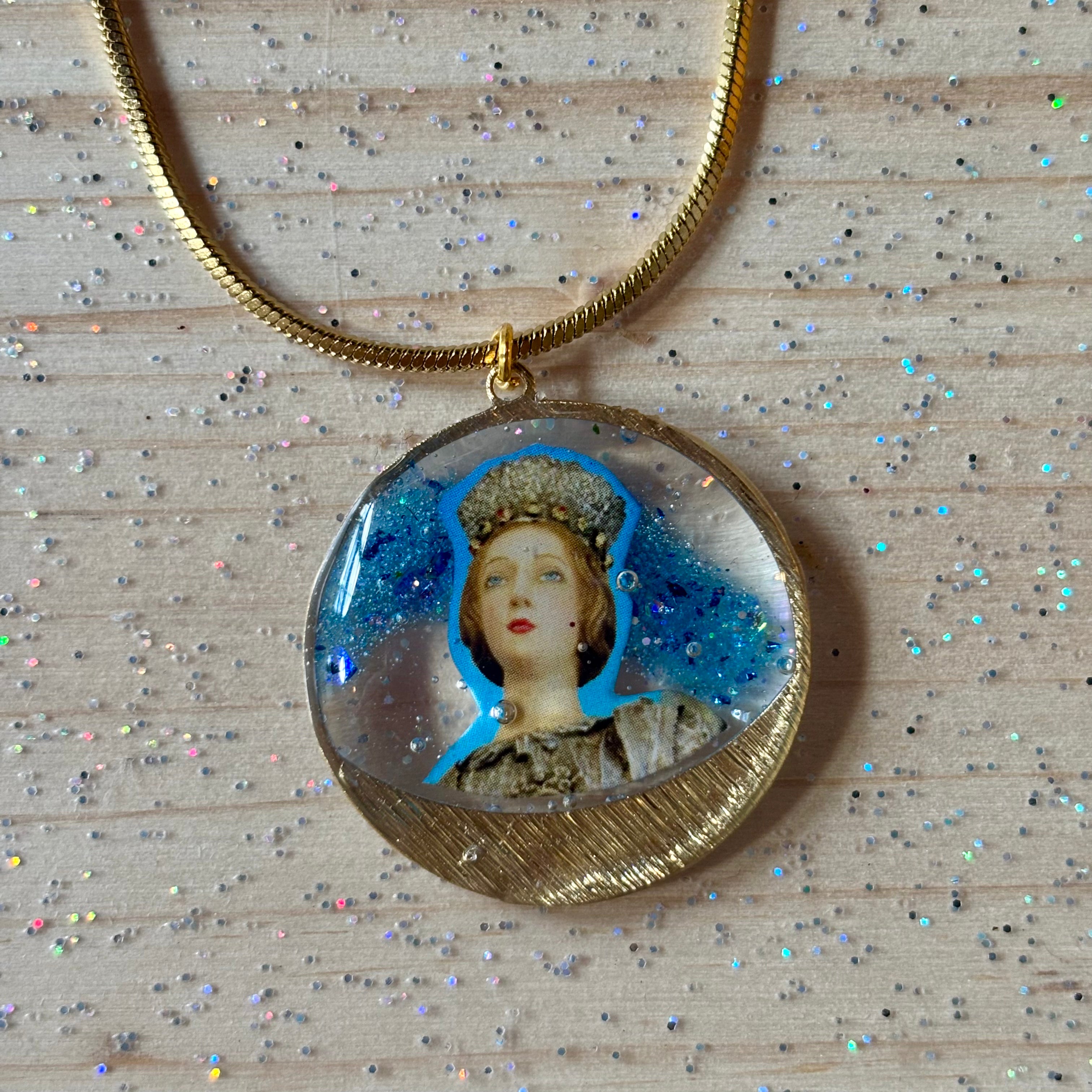 Collana con ciondolo - Patrona Di Savoca