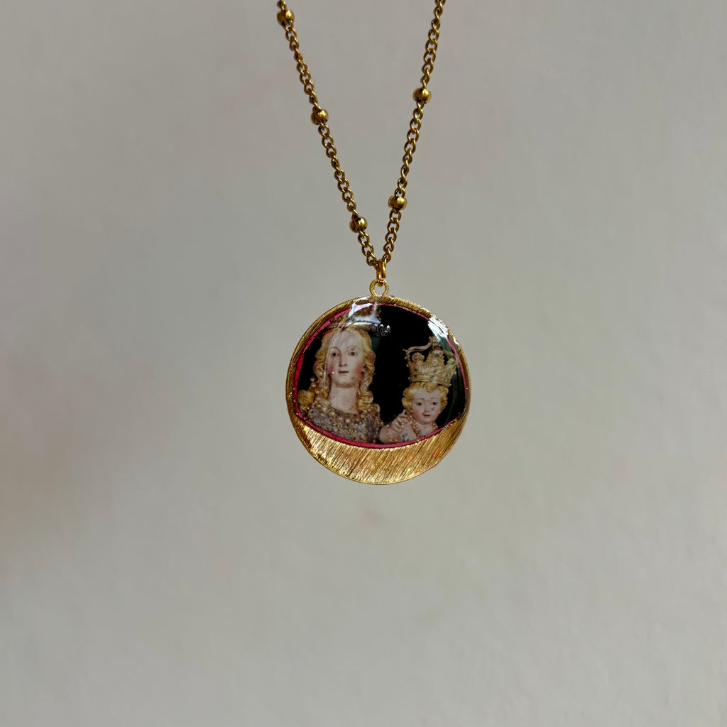 Collana con ciondolo - Due Corone Un Trono