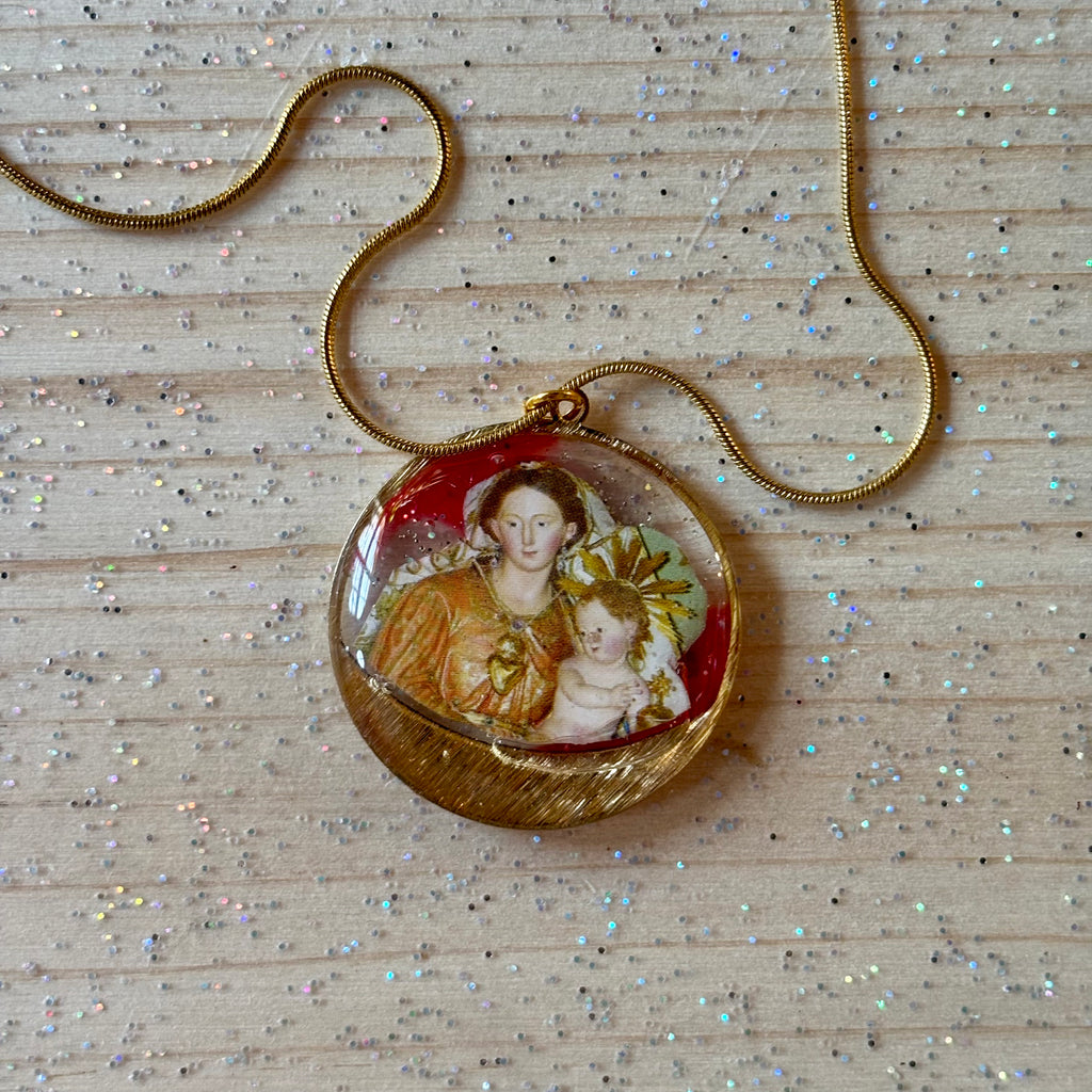 Collana con ciondolo - Santuario Di Mussomeli