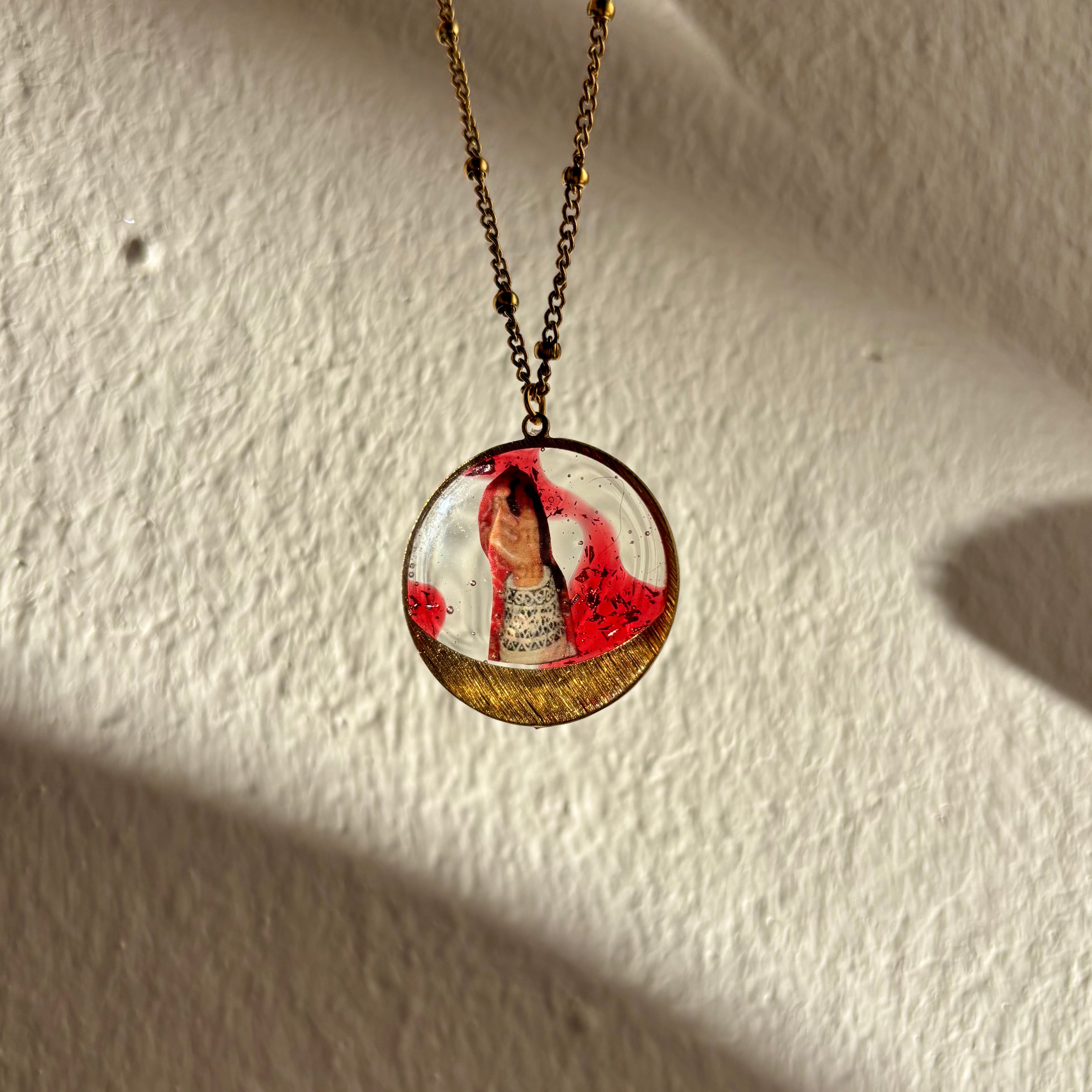 Collana con ciondolo - Mare Rosso