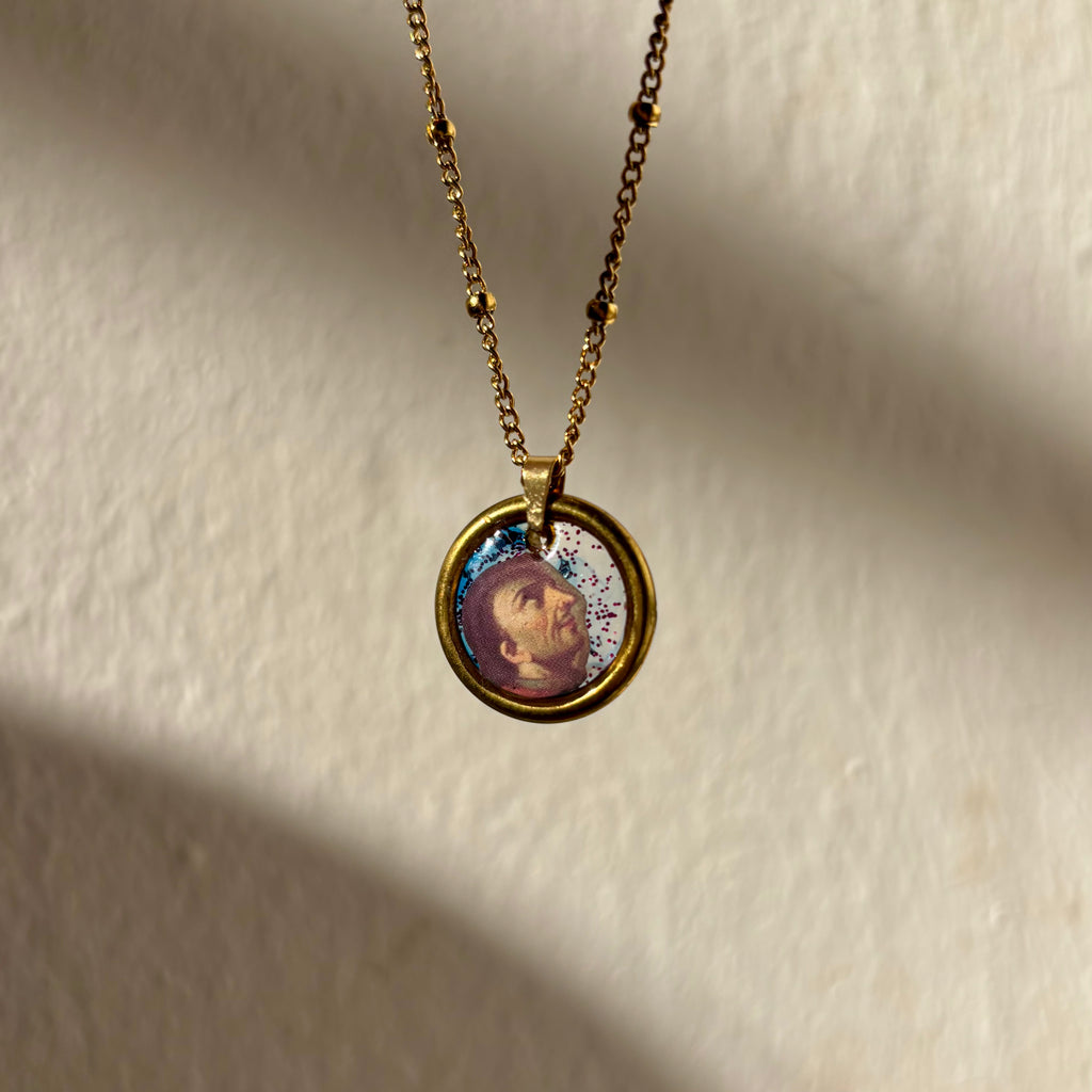 Collana con ciondolo - Carlo Borromeo