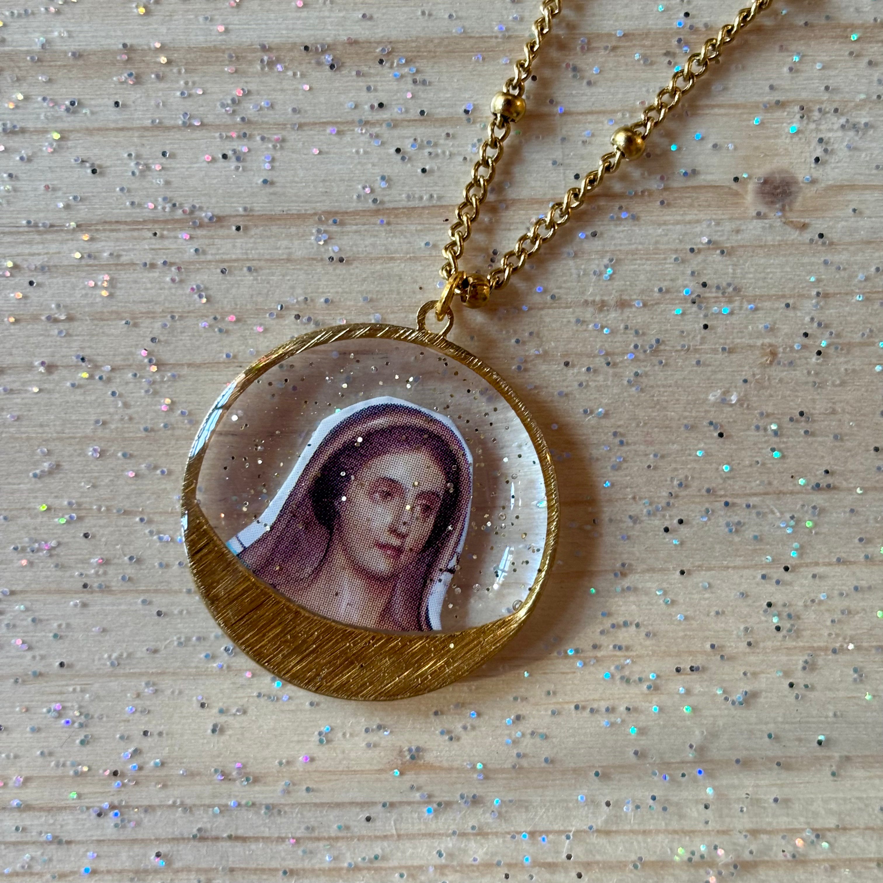 Collana con ciondolo - Santa Maria Del Parto