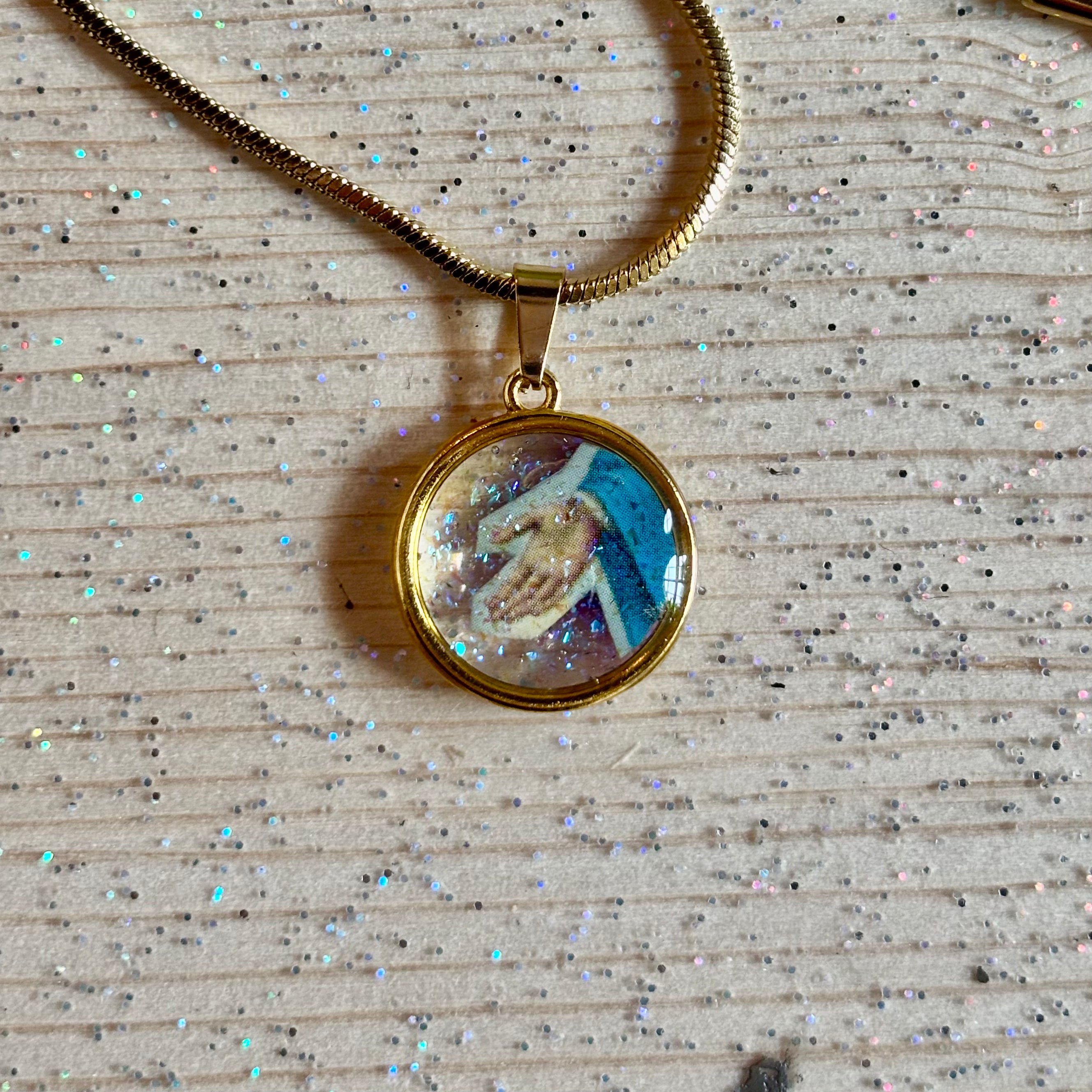 Collana con ciondolo - Mano Della Madre