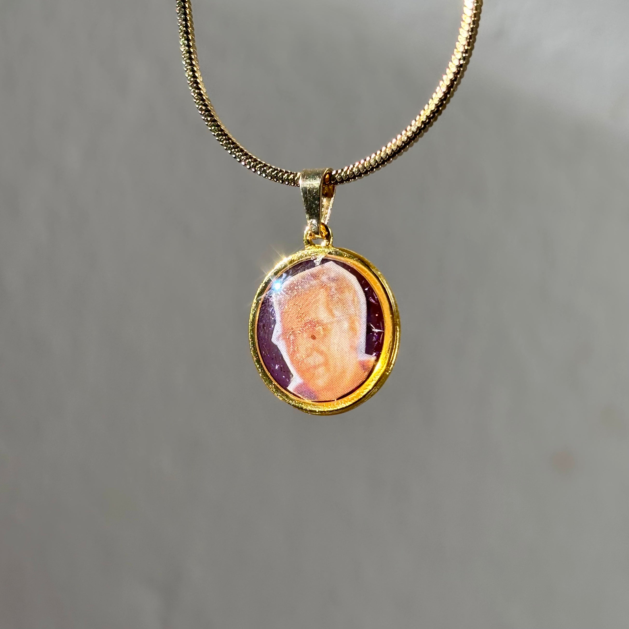 Collana con ciondolo - Frate Gabriele Allegra