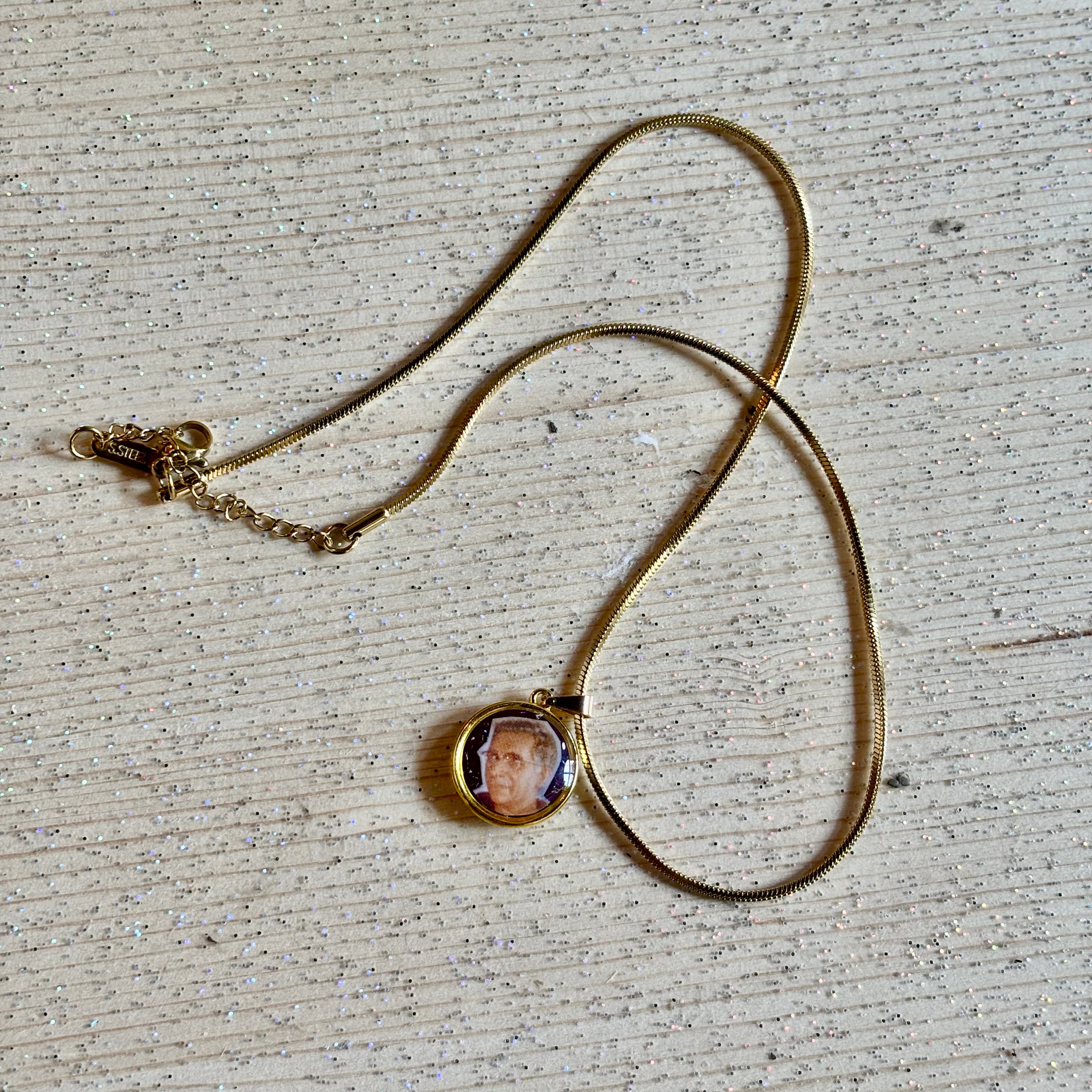 Collana con ciondolo - Frate Gabriele Allegra