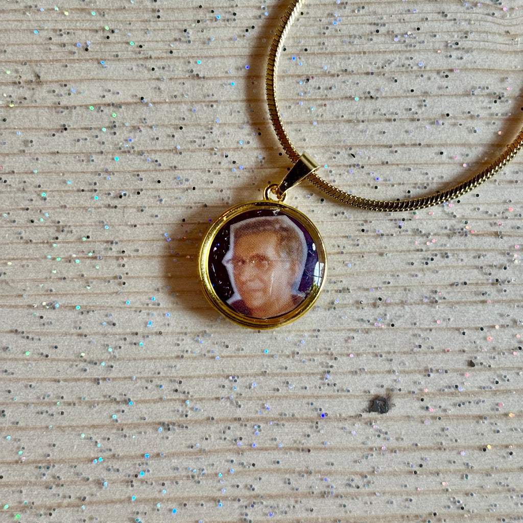 Collana con ciondolo - Frate Gabriele Allegra