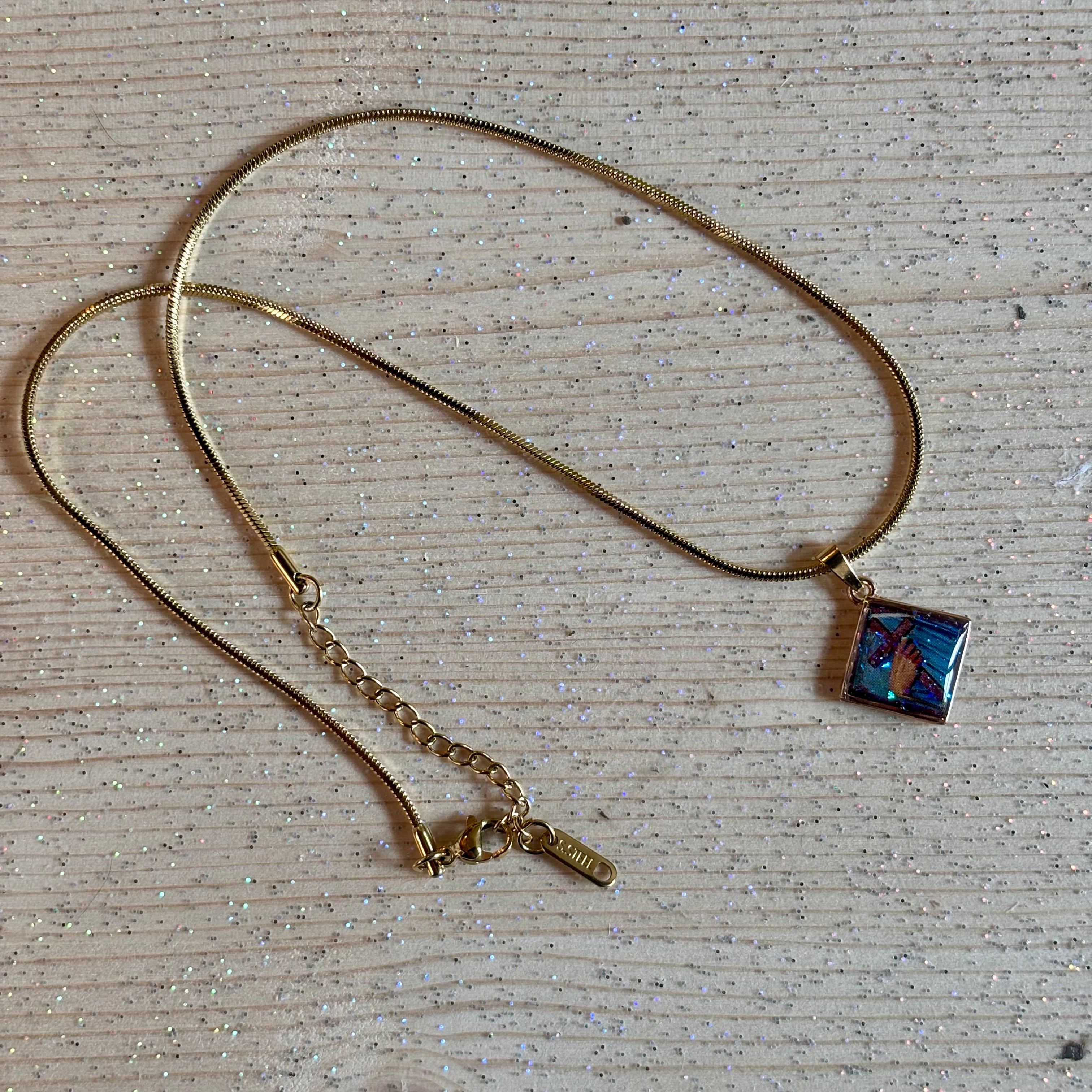 Collana con ciondolo - La Croce Di San Damiano