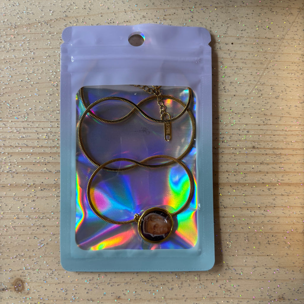 Collana con ciondolo - Frate Gabriele Allegra